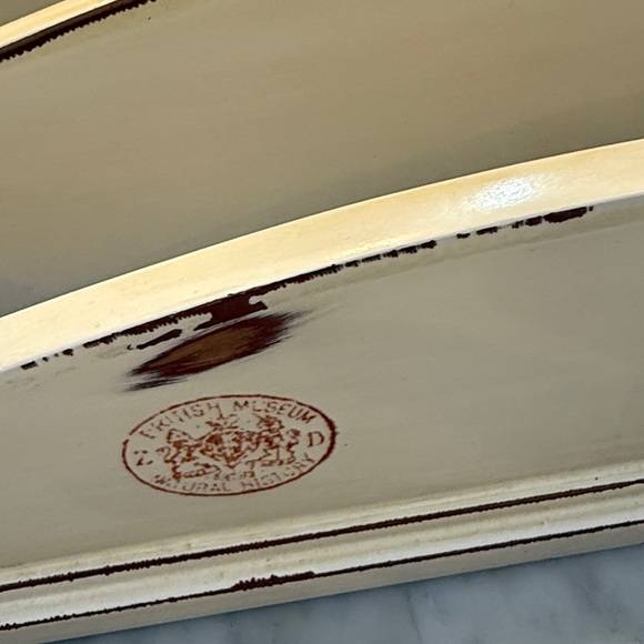 Vintage Style Cream Letter Organizer - Picture 3 of 9